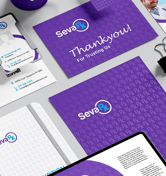 SevaRX Stationery