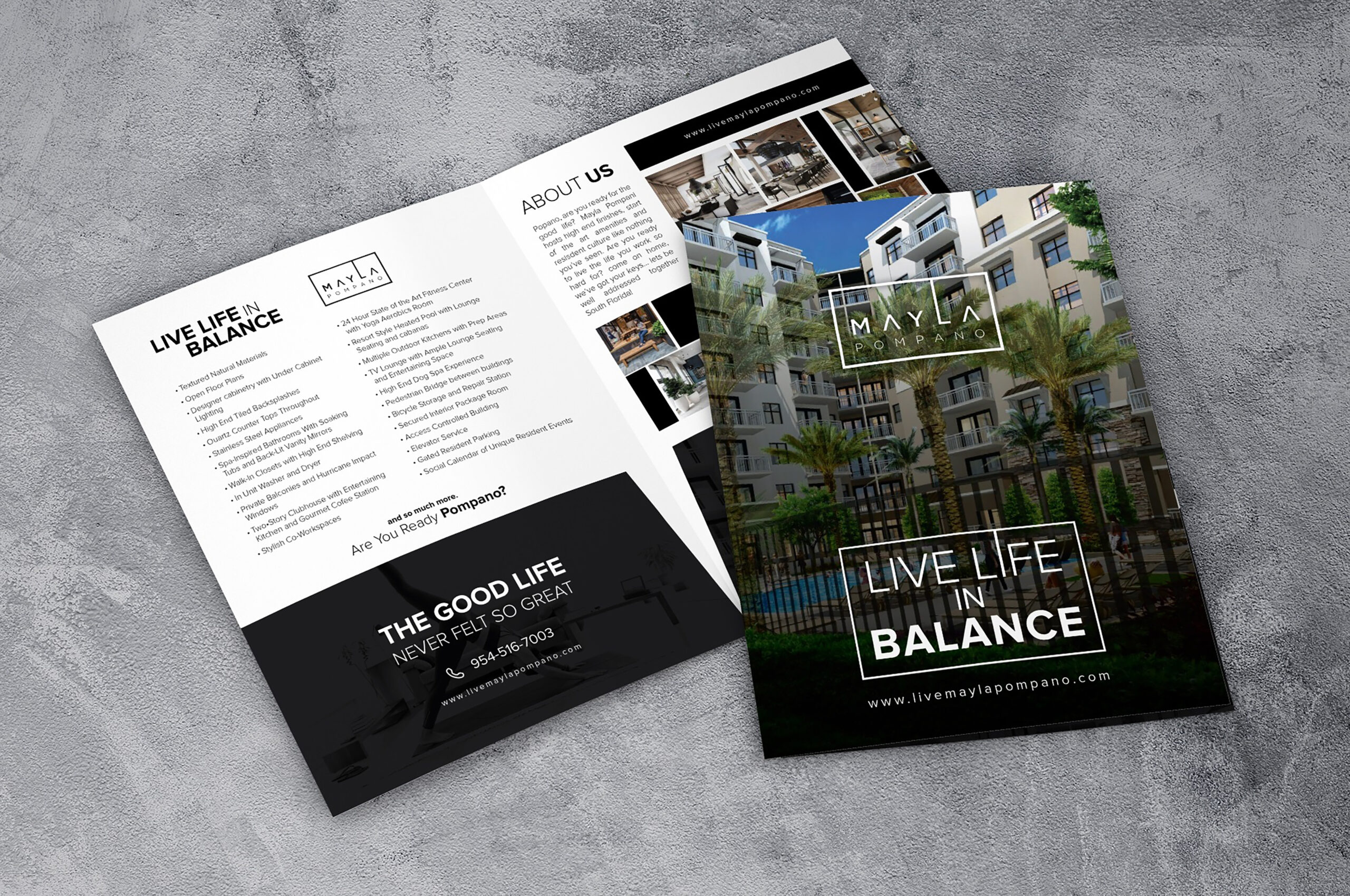 Real-estate, Presentation folder