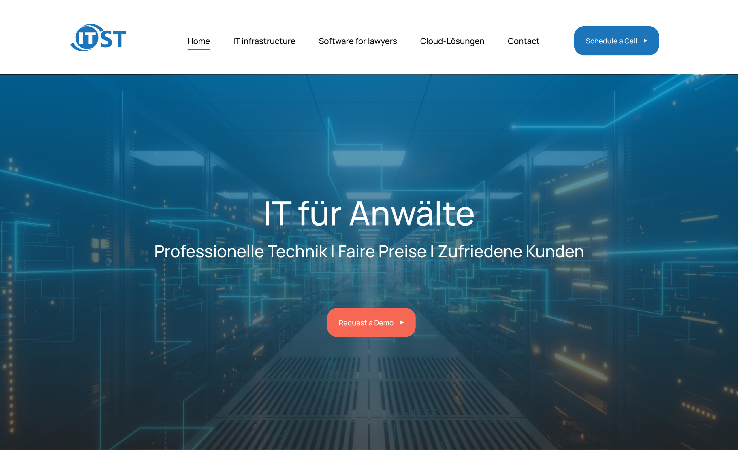 ITST Landing Page