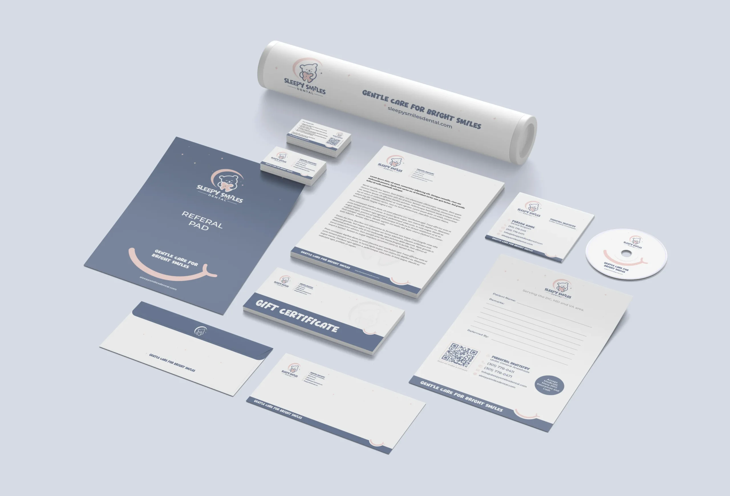 Sleepy Smile Stationery